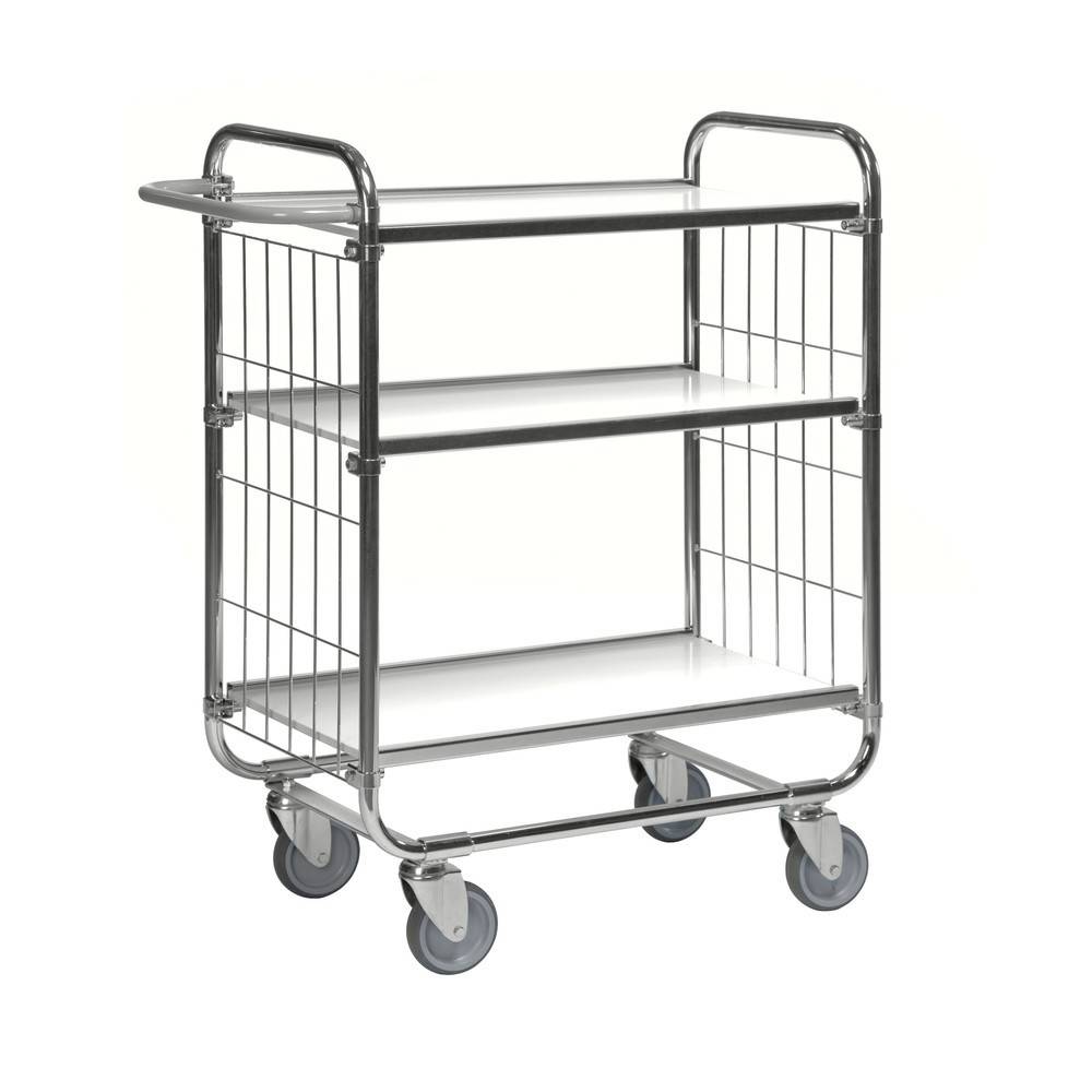 Kongamek Regalwagen, verzinkt, 2 Gitterwände-0