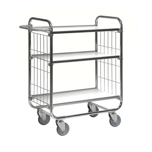 Kongamek Regalwagen, verzinkt, 2 Gitterwände