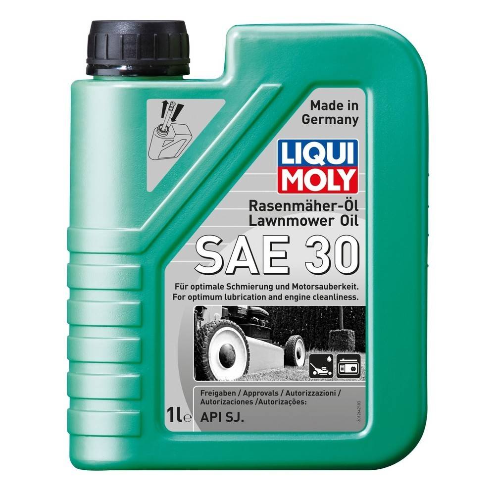 LIQUI MOLY Rasenmäher-Öl SAE 30 1l 1264 Verpackungseinheit = 6 Stück-1