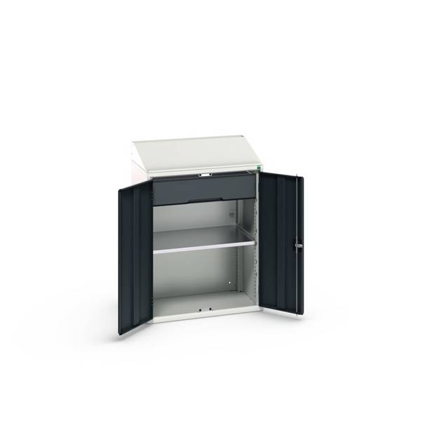 bott verso Pultschrank, mit 1 Fachboden und 1 Schublade