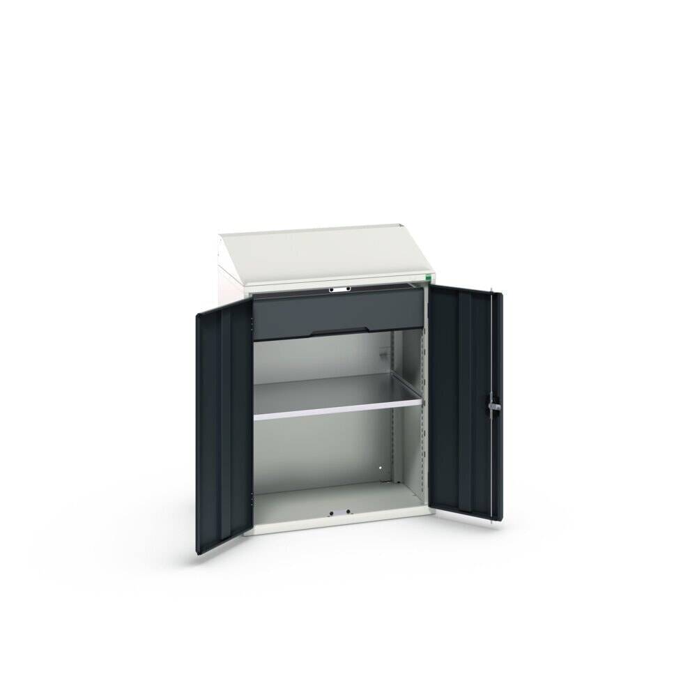bott verso Pultschrank, mit 1 Fachboden und 1 Schublade-0