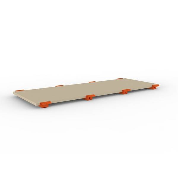 Spanplattenboden B2700xT1100xH39 mm mit Tiefenauflage Meta MULTIPAL - Artikel: 7830422887