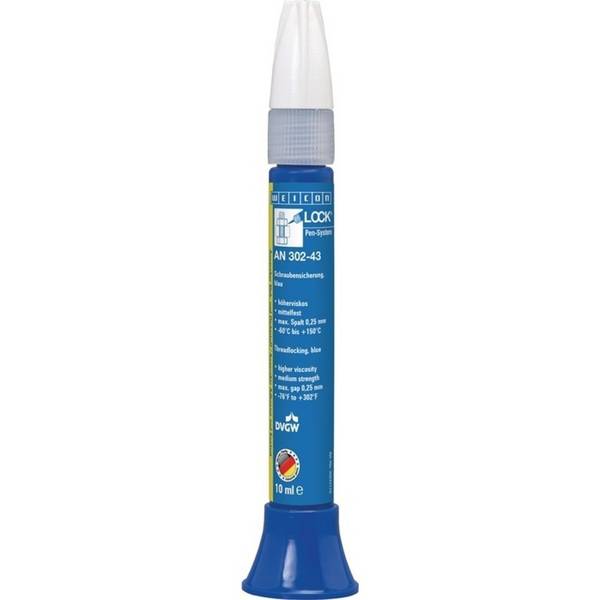 WEICON Schraubensicherung WEICONLOCK® AN 302-43, 10 ml, blau