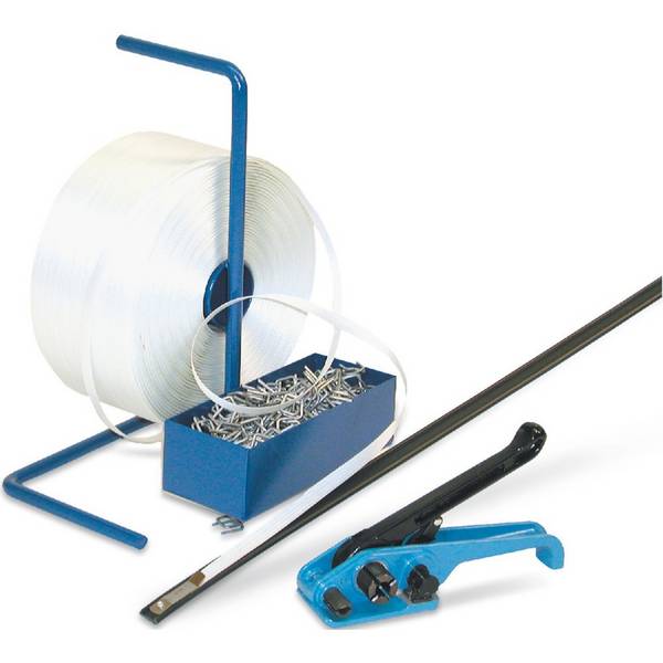 Umreifungsset Universal für PET-Kraftband, für Bandbreite 16 mm