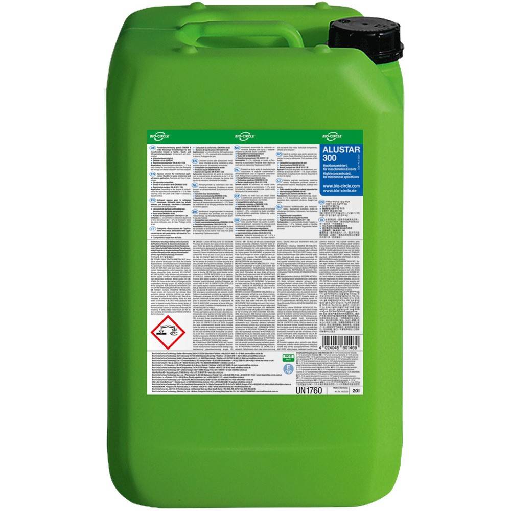 Maschinenreiniger ALUSTAR 300 im Kunststoff-Kanister Inhalt 20 l. Bio Circle Surface Technology GmbH 77193149-1