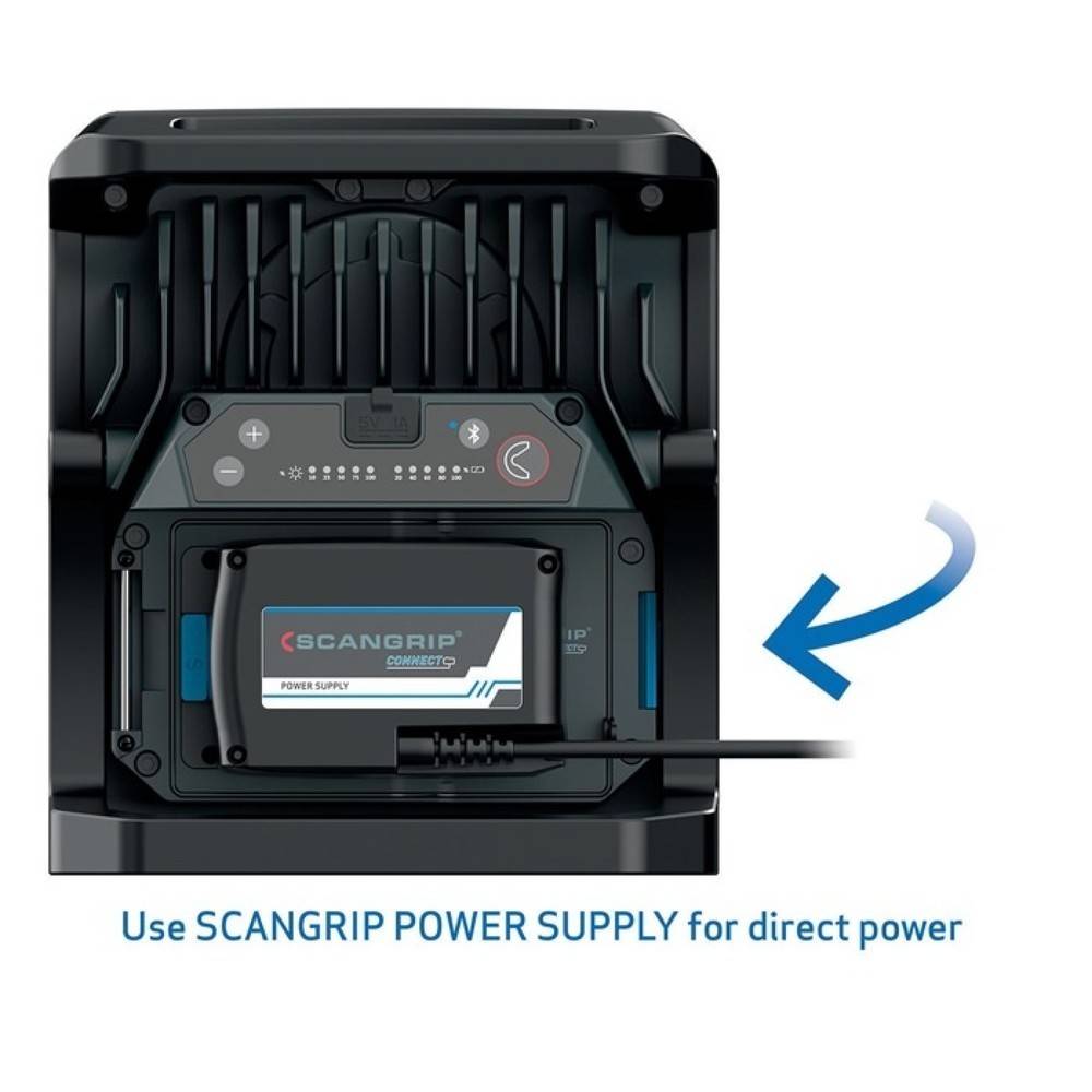 SCANGRIP Stromversorger POWER SUPPLY CONNECT, B83xT124xH72mm 356380-YY-4