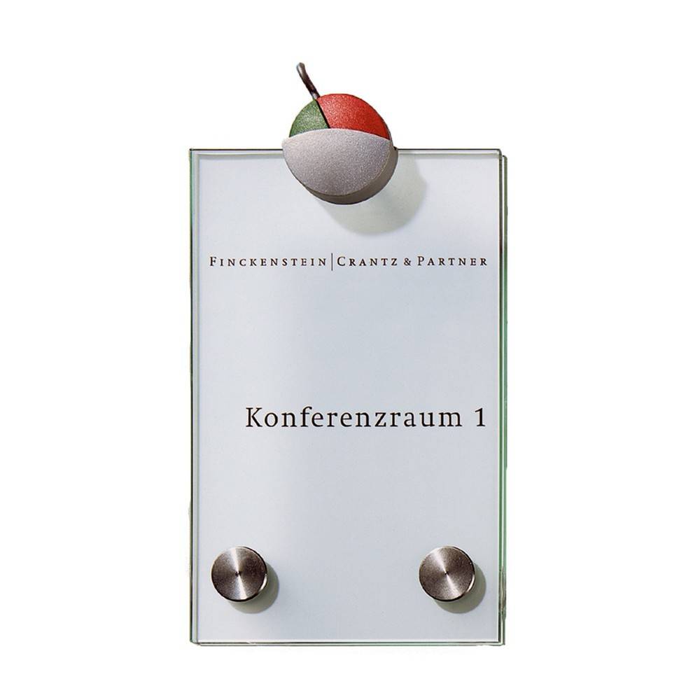 Frei-/Besetzt-Anzeige für Türschilder, silber-1