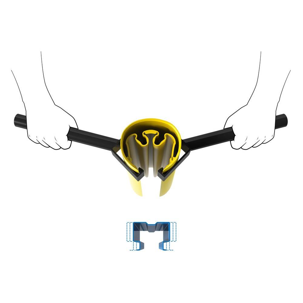 Montagewerkzeug für BOPLAN® Anfahrschutz für Regale RackBull, Set-2