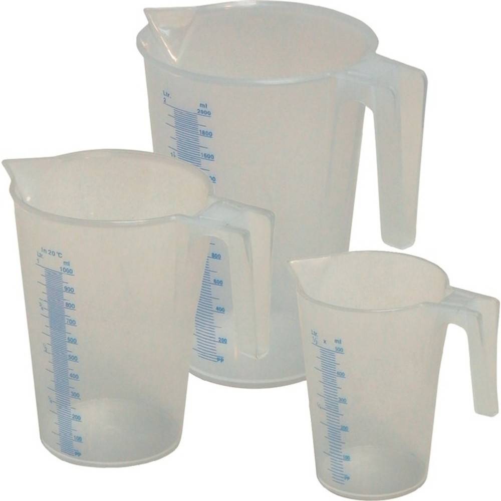 MATO Messbecherset 0,5/1/2l 3-tlg.PP-0