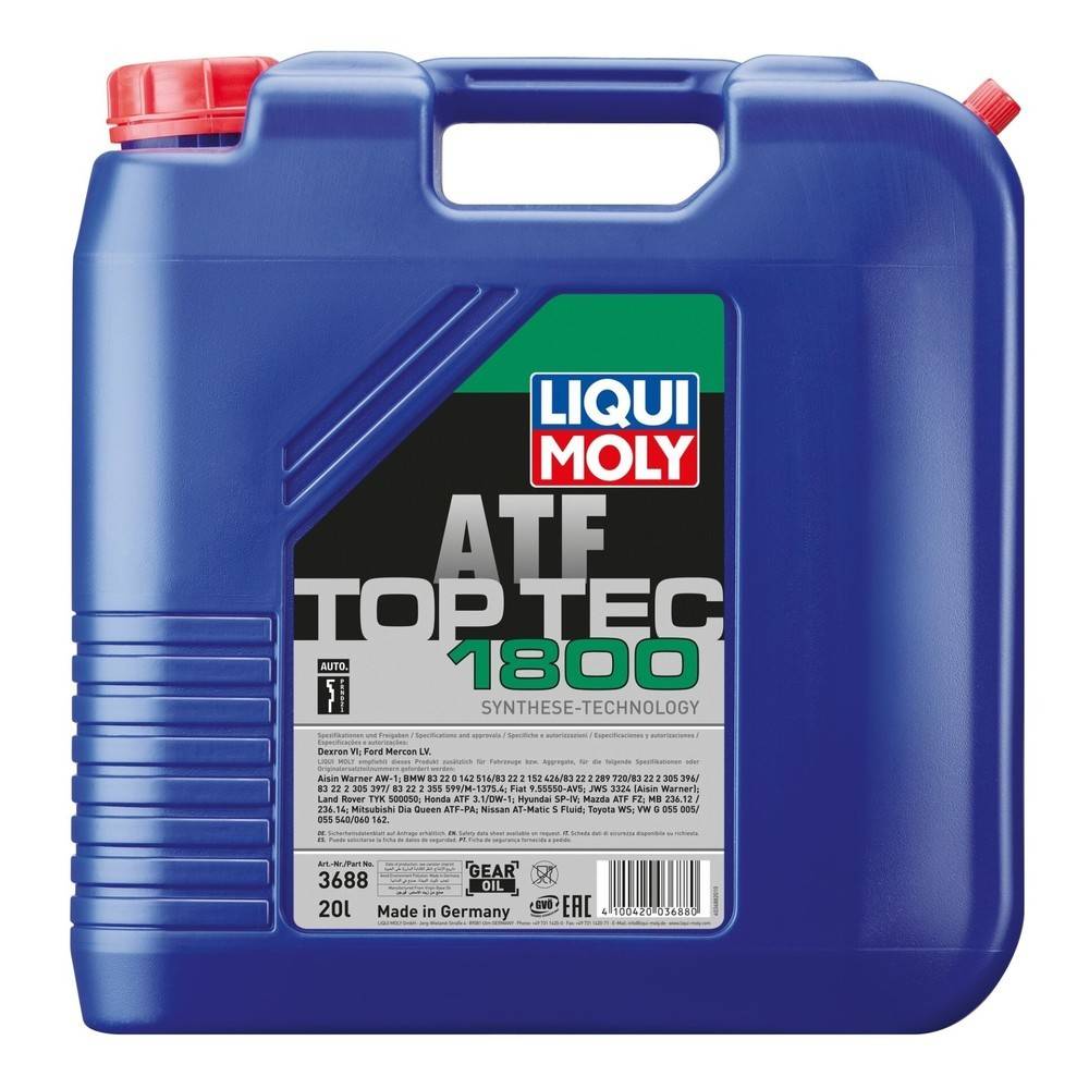 Top Tec ATF 1800 Liqui Moly, 1 Stück je 20 l-1