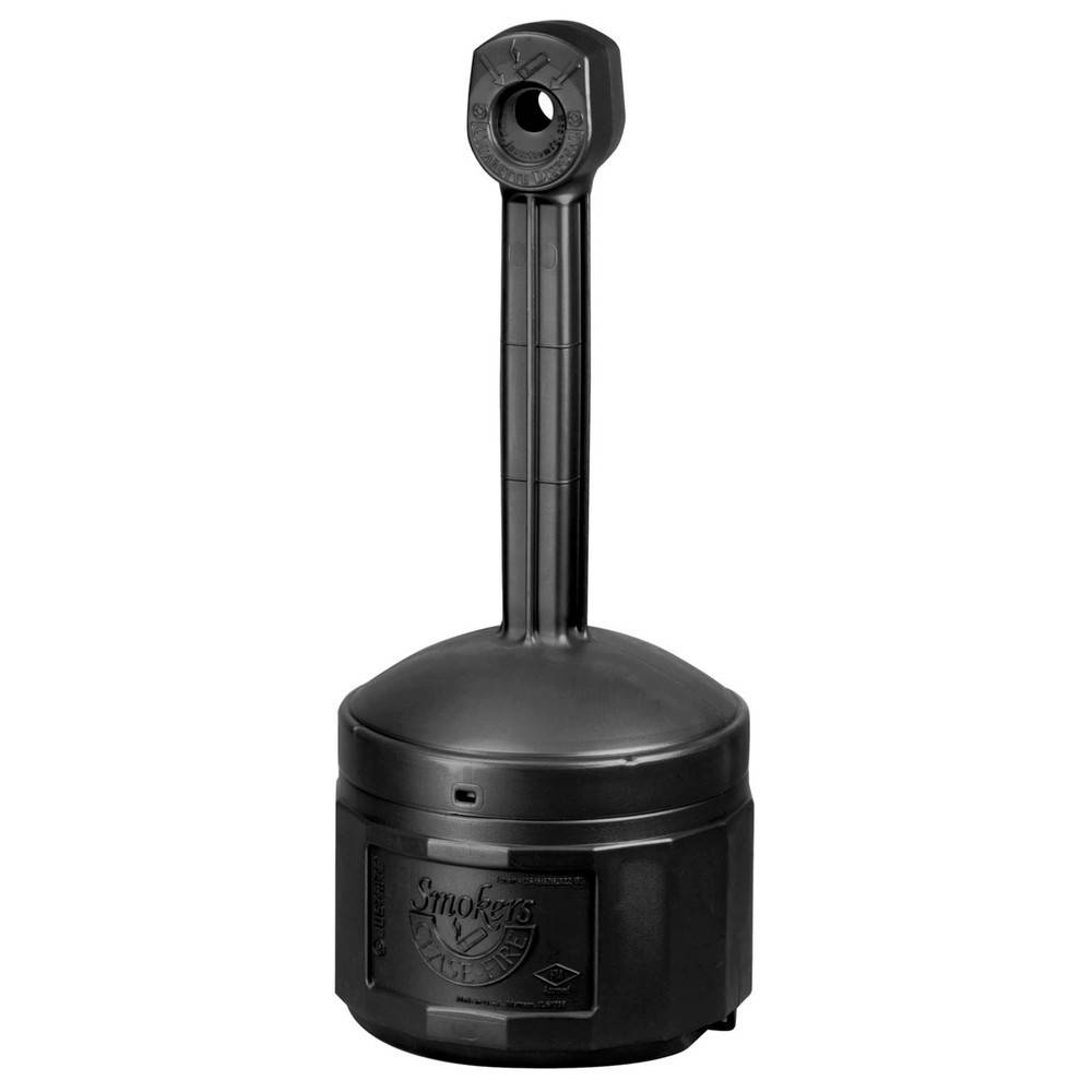 Justrite® Sicherheits-Standascher, selbstlöschend, 15 Liter, schwarz-0