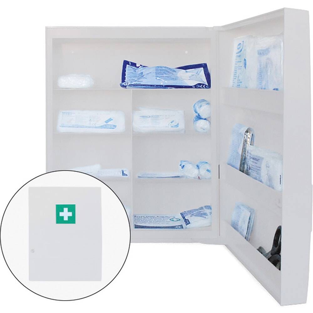 GRAMM medical Kunststoff-Verbandschrank DIN 13157:2021-0