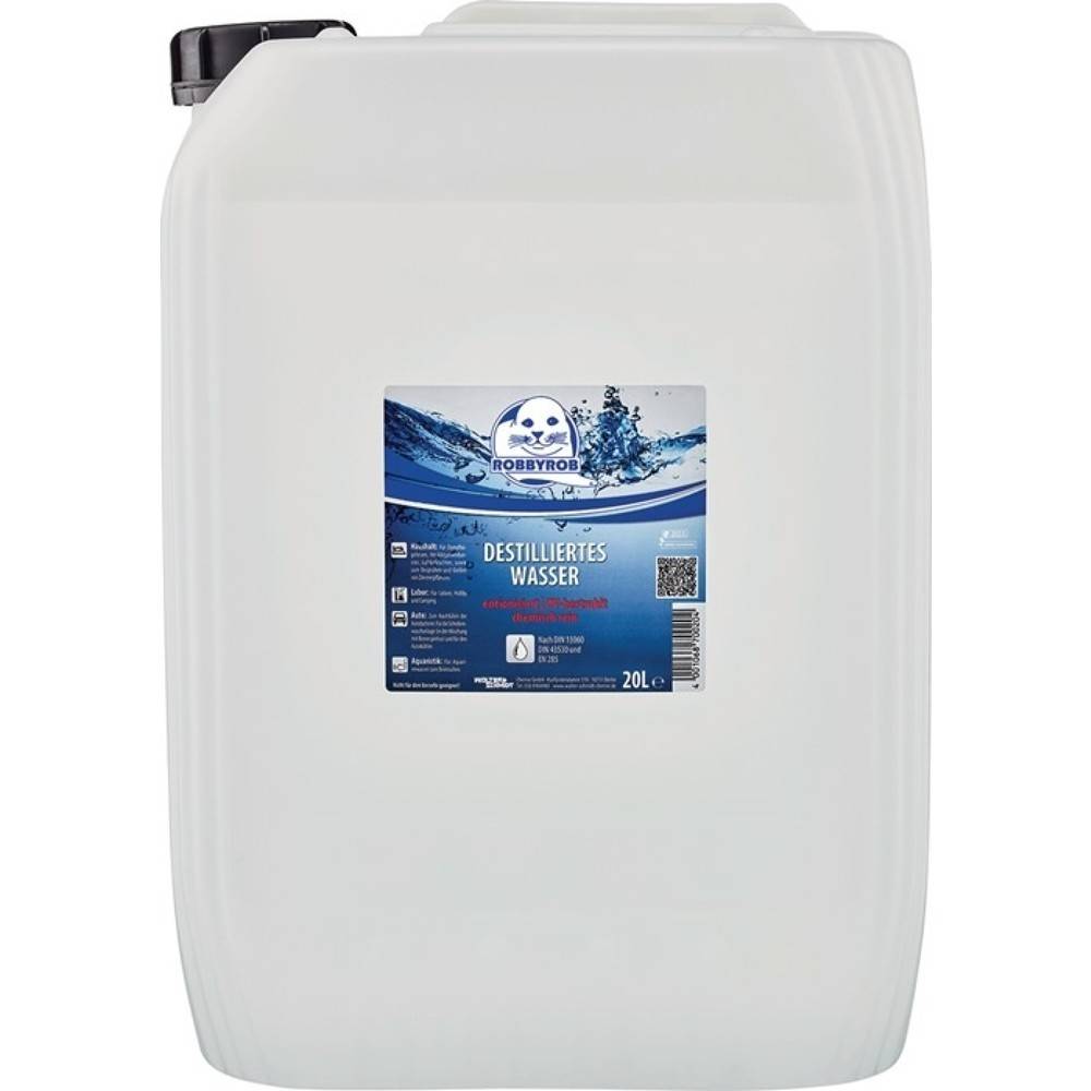 Destilliertes Wasser 20L Kanister ROBBYROB Streckenartikel - Artikel: 4001068700204-1