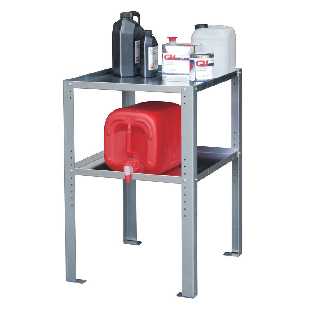 Gebinderegal für Bauer® Auffangwannen, 2 Böden-0