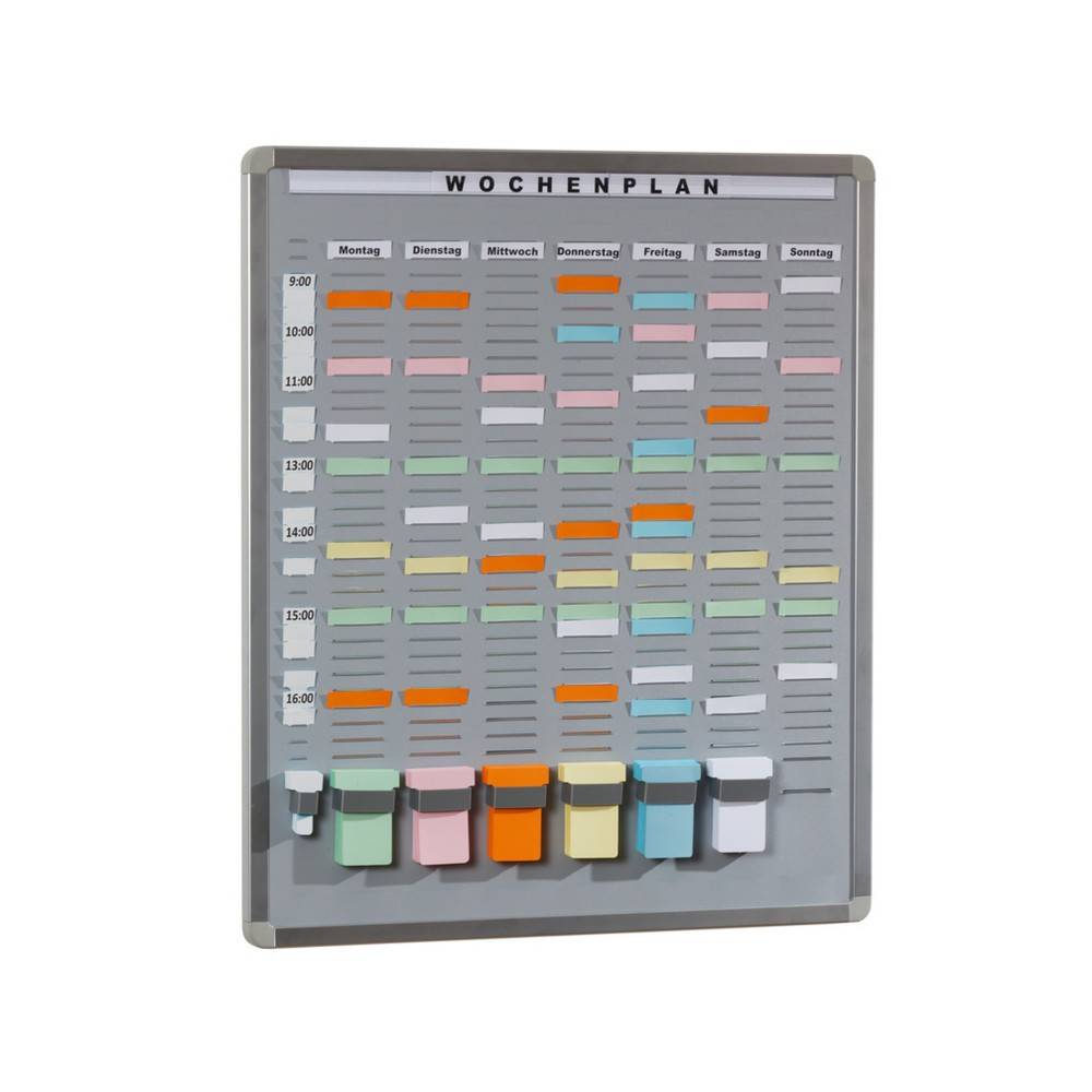 Systemtafel T-Card, 7 Reihen, 35 Fächer