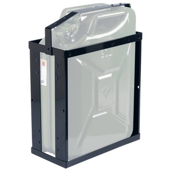 VALPRO Kanisterhalterung L.370mm B.185mm H.300mm Tiefschwarz RAL 9005