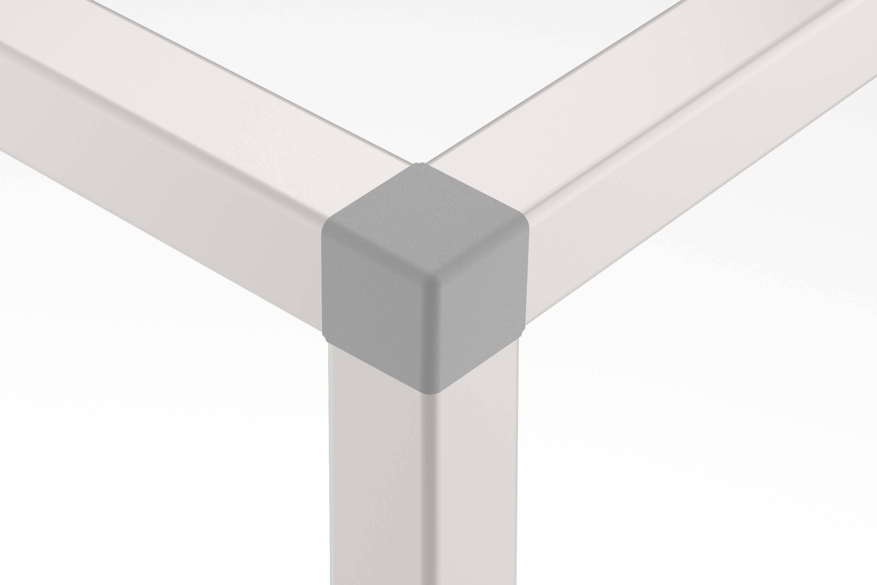 item Verbindungssatz 5 20x20x20, grau ähnlich RAL 7042, Liefereinheit: 1 Satz-1