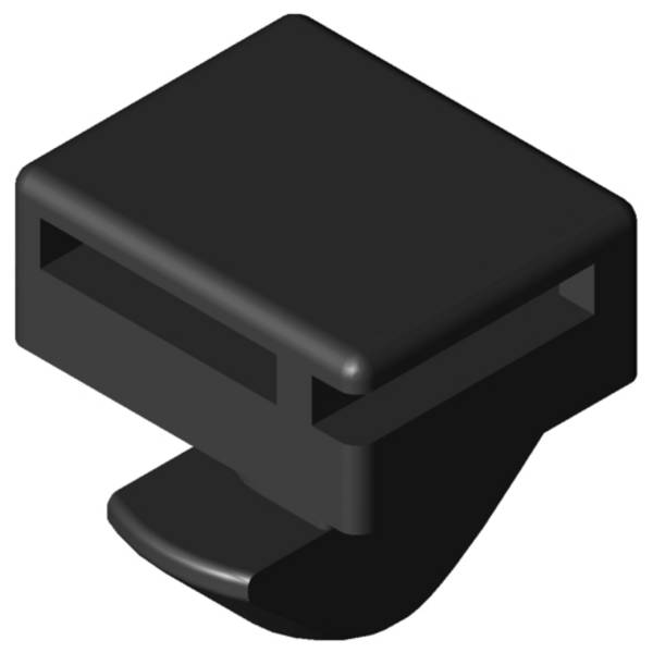 item Universal-Halter 8, schwarz, Liefereinheit: 1 Stück