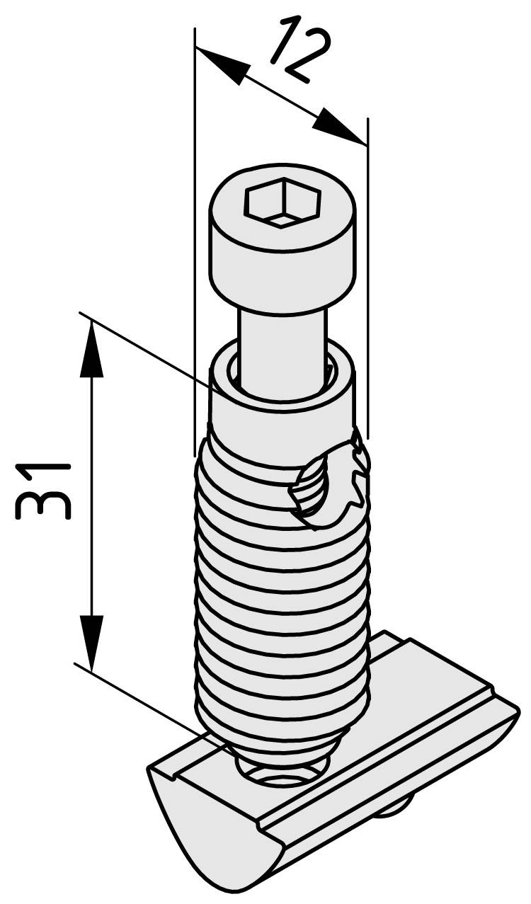 item Automatik-Verbindungssatz 8, verzinkt, Liefereinheit: 1 Satz-1