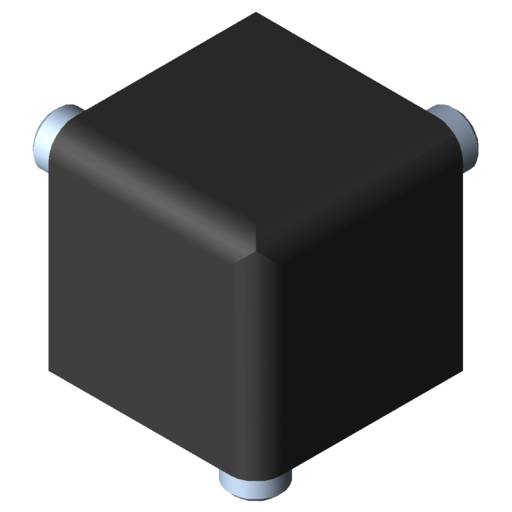 item Verbindungssatz 5 20x20x20, schwarz, Liefereinheit: 1 Satz-0