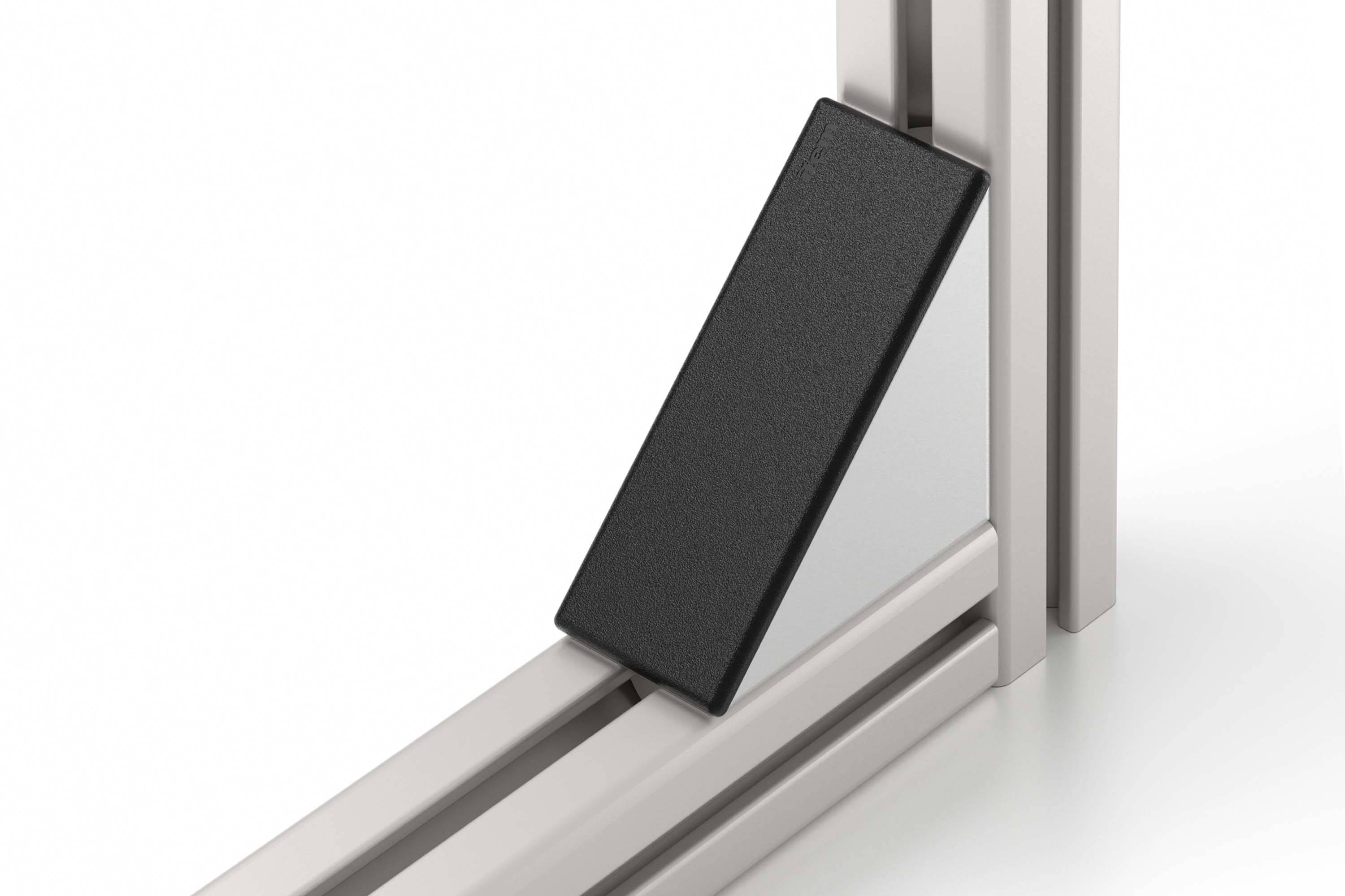 item Winkelsatz 8 80x80 mit schwarzer Abdeckkappe, Liefereinheit: 1 Satz-2