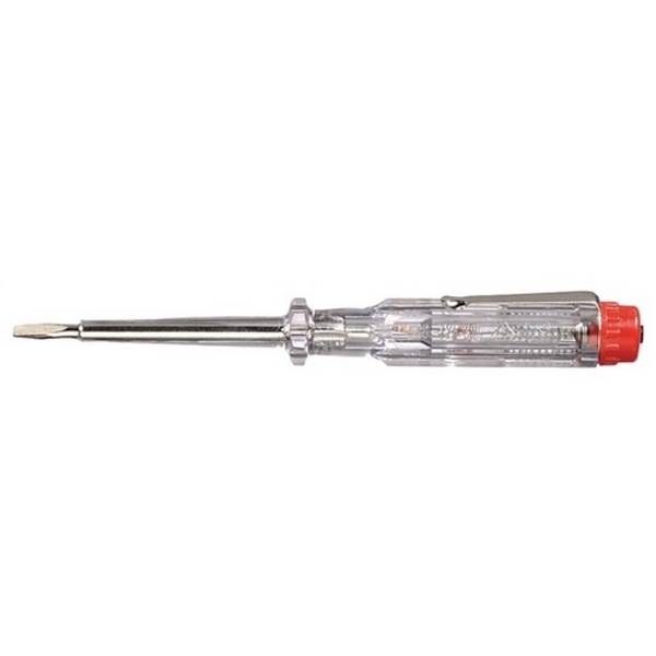 Spannungsprüfer VDE Schlitz 3x60mm Ges.-L.140mm Rundklinge/transp.m.An
