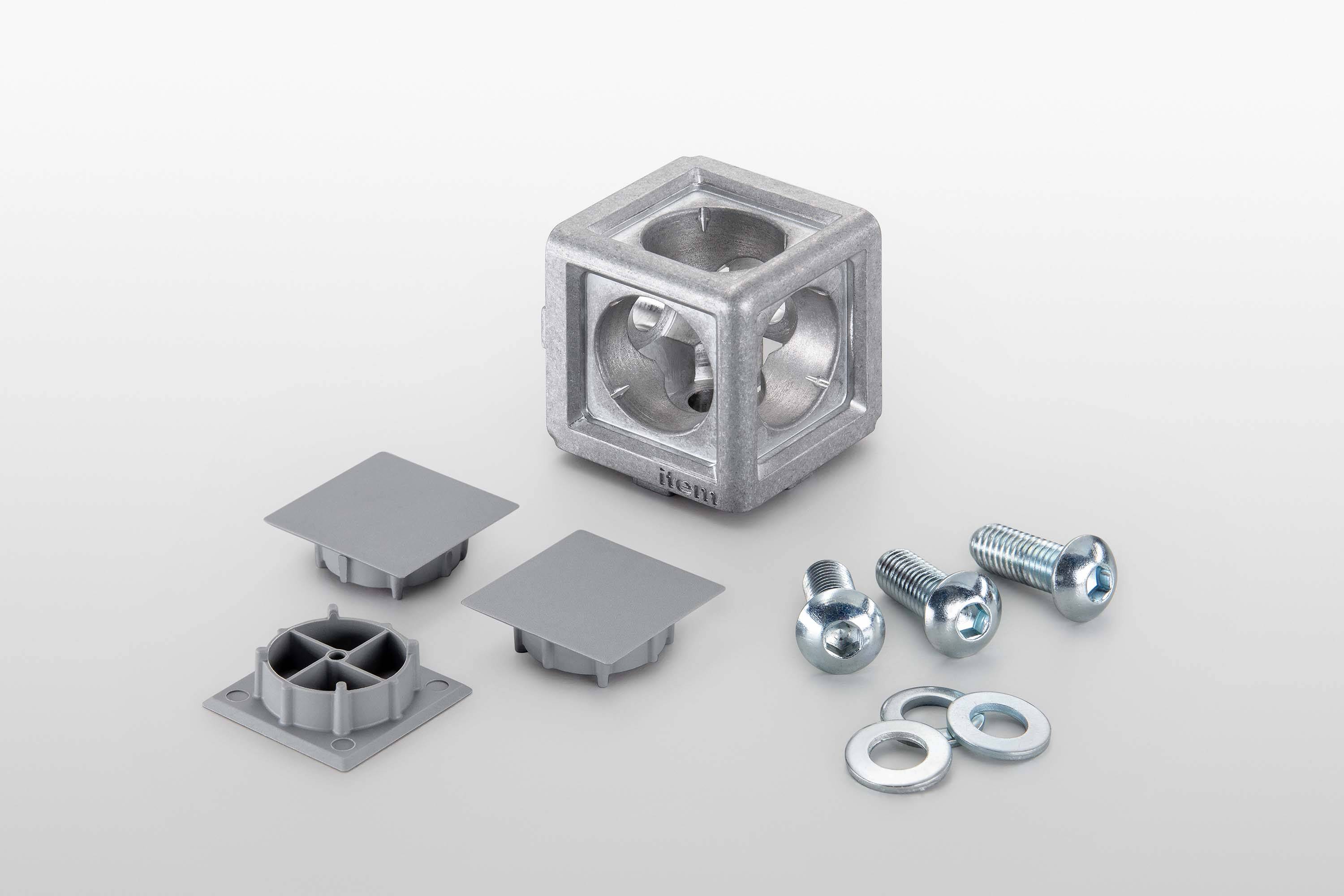 item Würfel-Verbindungssatz 8 3D 40x40x40, Liefereinheit: 1 Satz-1