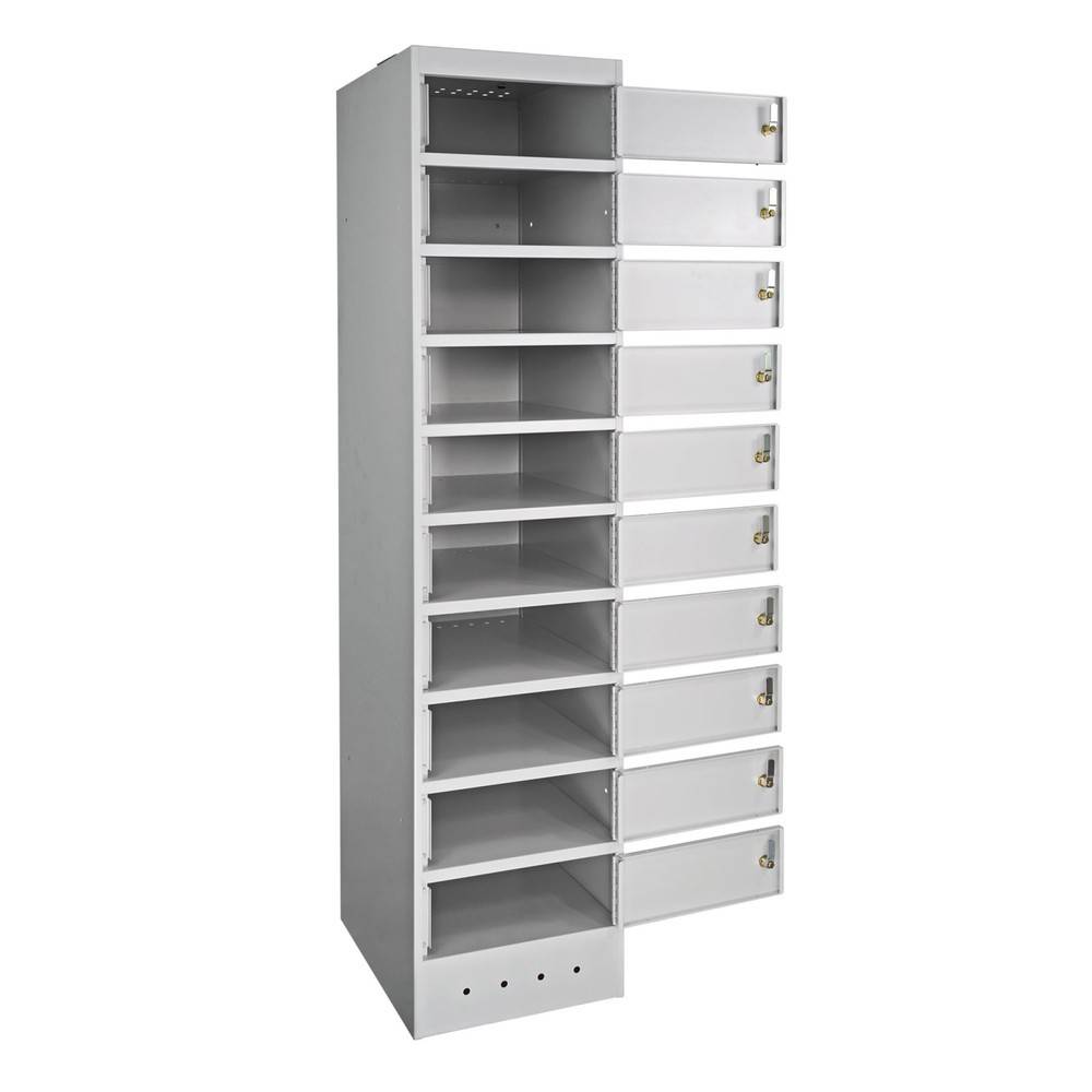 Laptop-Schließfachschrank, HxBxT 1.800 x 400 x 500 mm-3