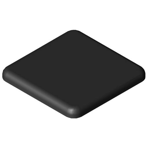 item Abdeckkappe 8 40x40, schwarz, Liefereinheit: 1 Stück-0