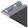item Winkelsatz 8 80x80 mit grauer Abdeckkappe, Liefereinheit: 1 Satz