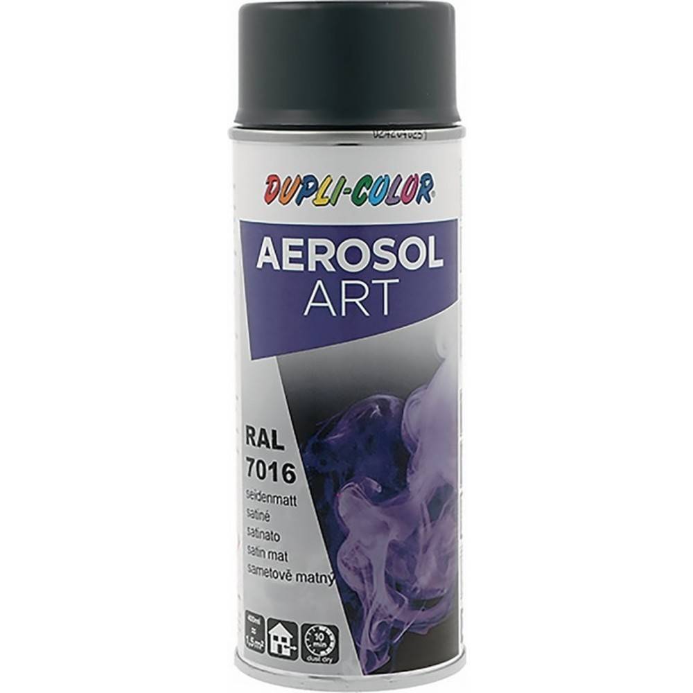 DUPLI-COLOR Buntlackspray AEROSOL Art, anthrazitgrau seidenmatt, RAL 7-0
