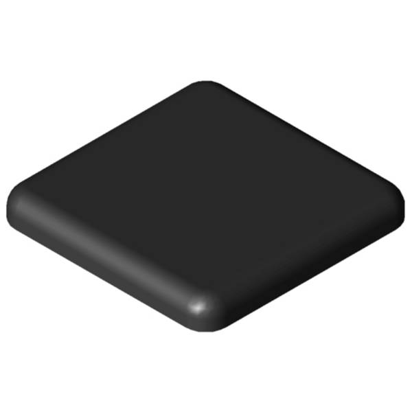 item Abdeckkappe 5 20x20, schwarz, Liefereinheit: 1 Stück