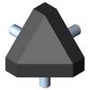 item Verbindungssatz 8 40x40-45°, schwarz, Liefereinheit: 1 Satz