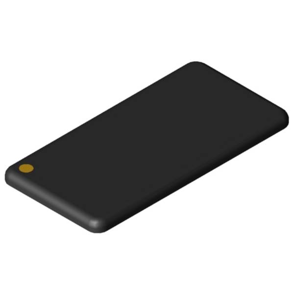 item Abdeckkappe 8 80x40 ESD, schwarz, Liefereinheit: 1 Stück