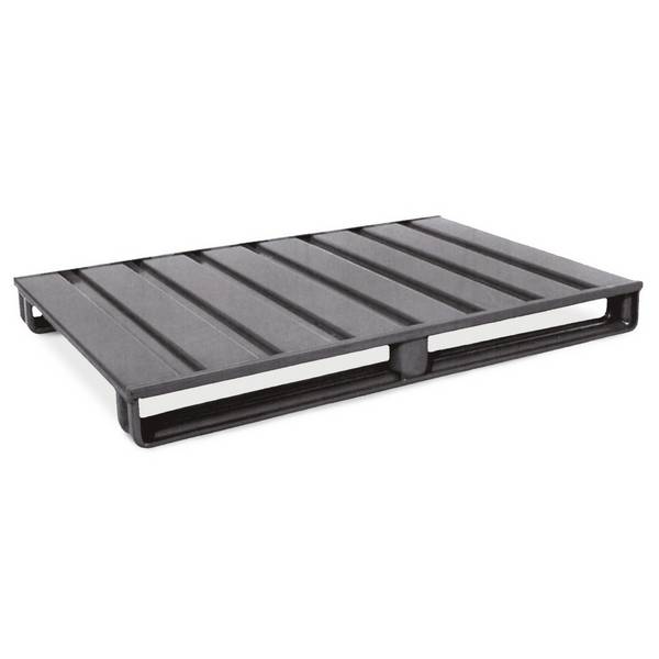 HESON® Stahlblech-Flachpalette, lackiert, LxB 1.000 x 800 mm
