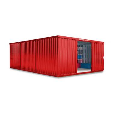 FLADAFI® Materialcontainer Kombination, lackiert, 3 Module