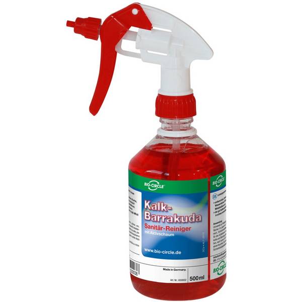 BIO-CIRCLE Reinigungsmittel Kalk-Barrakuda, 20x 500-ml-Handsprayflasch