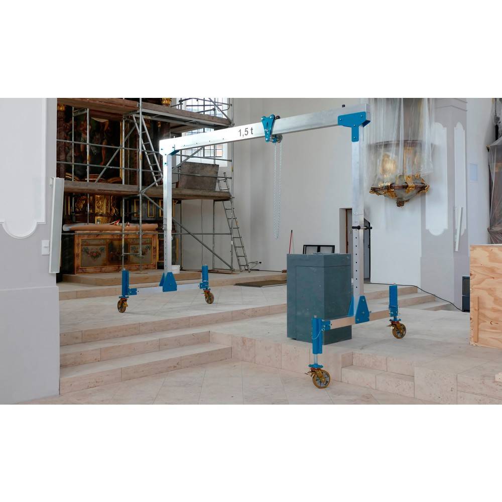 Alu-Portalkran ARZ, Länge 4.000 mm, TK 1.500 kg-0