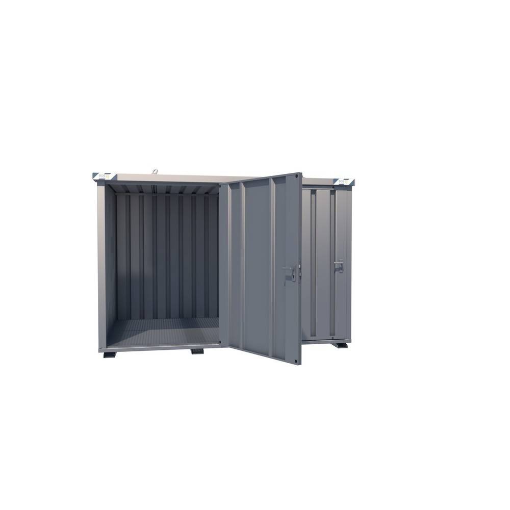 BOS® Gasflaschen-Container SGL, BxT 2.100 x 3.100 mm, Tür längsseitig-0