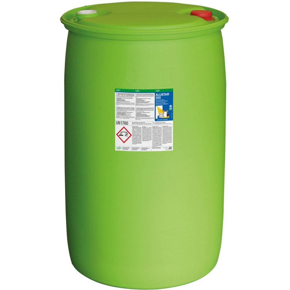 Maschinenreiniger ALUSTAR 300 im Kunststoff-Fass Inhalt 200 l. Bio Circle Surface Technology GmbH 77193049-1