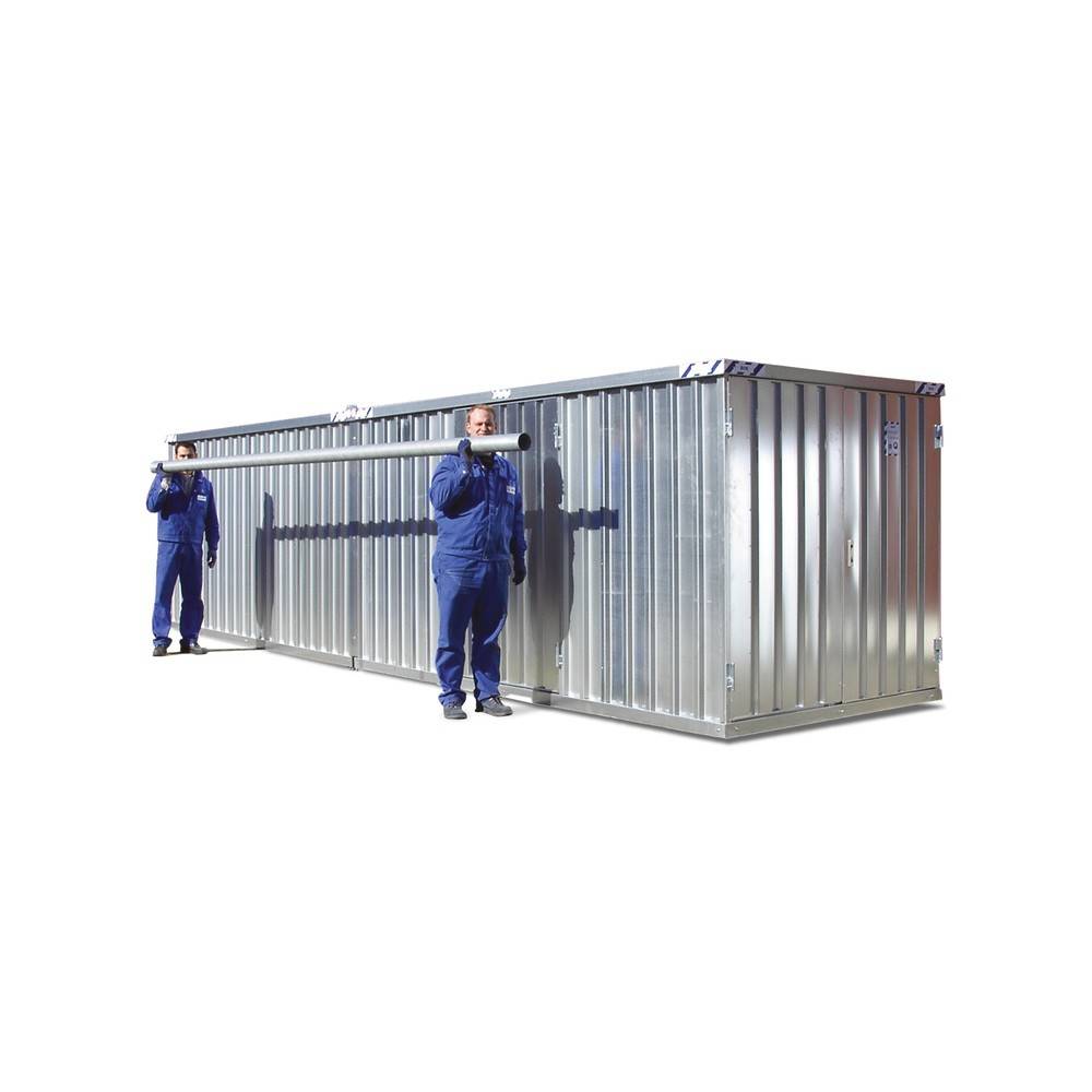 BOS® Materialcontainer, verzinkt, HxBxT 2.445 x 2.300 x 3.100 mm-2