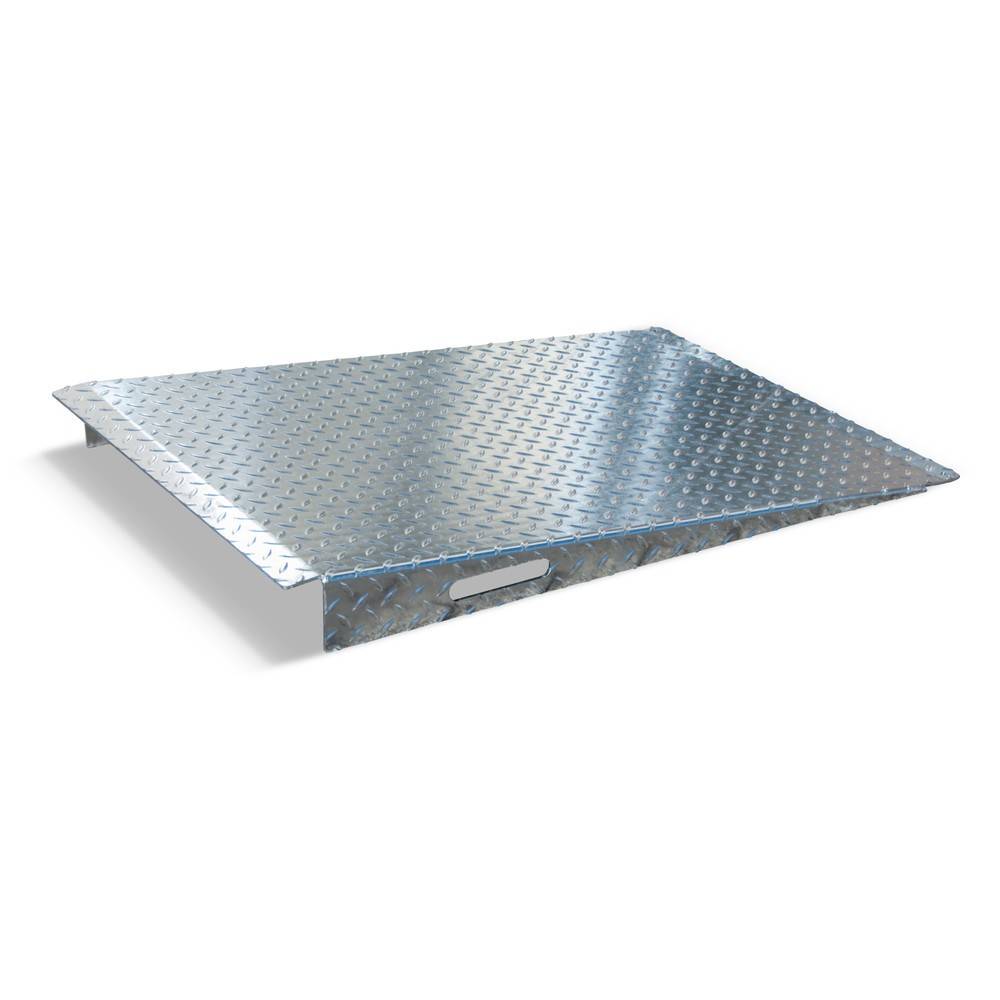 Auffahrrampe für Bauer® Gasflaschen-Container mit Staplertaschen-0