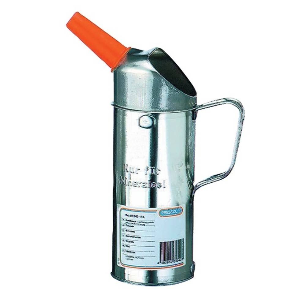 PRESSOL Messbecher 1l m.Auslauftrichter a.Ku.Weißbl-0