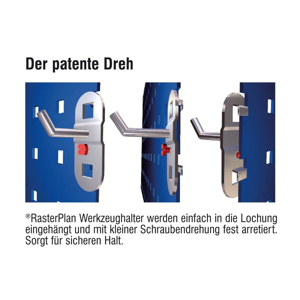 Kappes RasterPlan Kappes Schraubenschlüsselhalter, für 8 Schlüssel-3