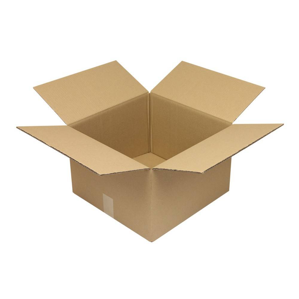 Faltkarton 2.20 Wellpappe L390xB390xH250mm zweiwellig braun-1