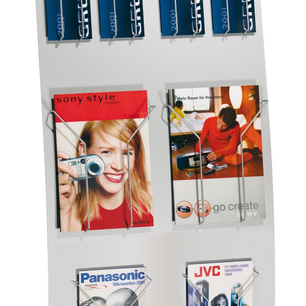 Prospektfach A4 für Infoständer 2 St./Pack.-1