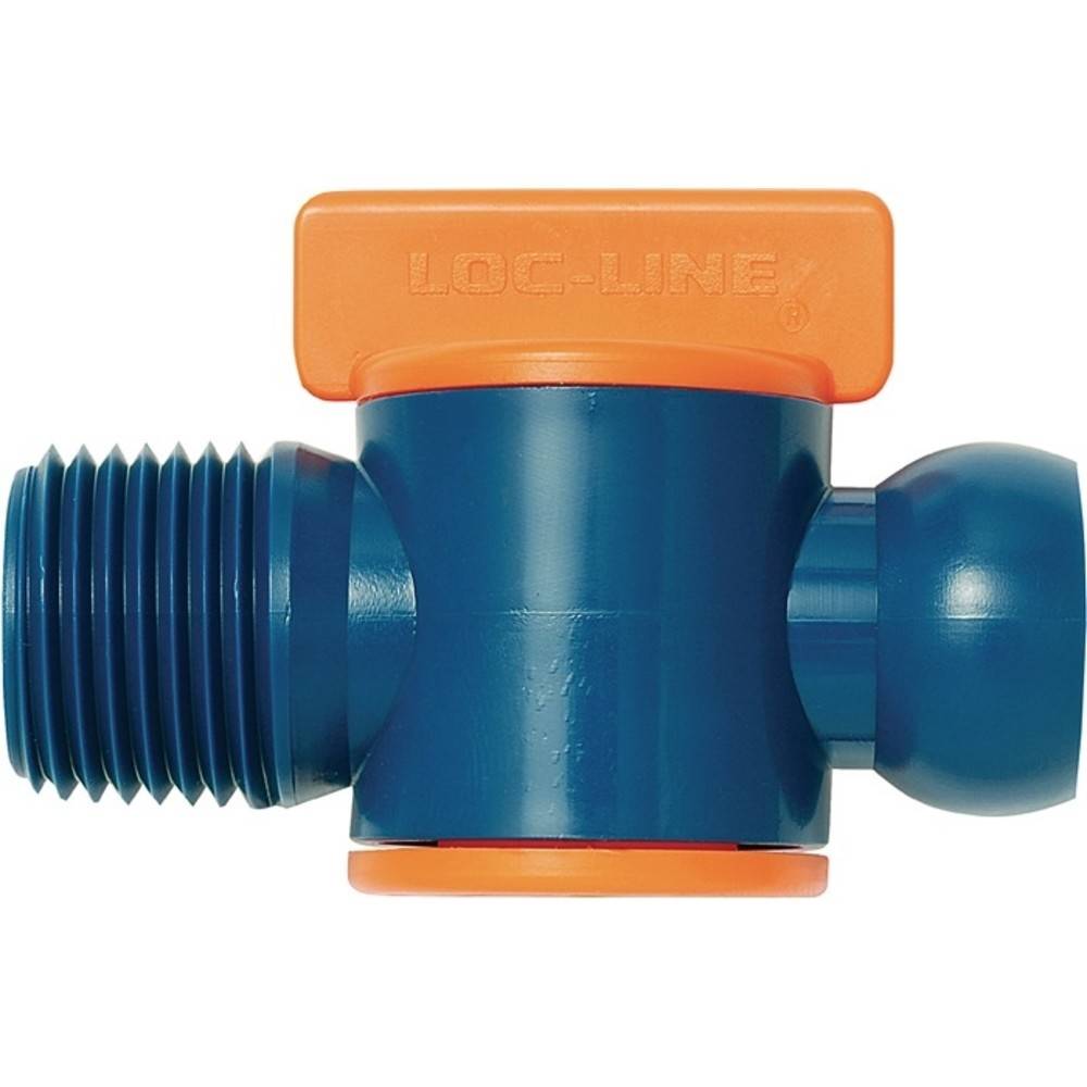 LOC-LINE Absperrventil Gr. 1/2 ” m. AG Btl. m. 2 St.-2