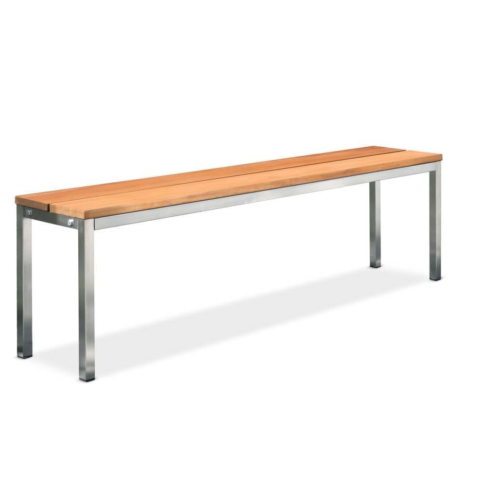 HEMMDAL Parkbank, 4-beinig, 2 Sitzleisten, Länge 1.000 mm-0
