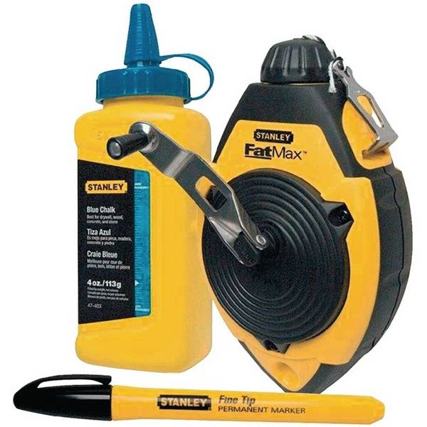 STANLEY Schlagschnurset FATMAX Schnur-L.30m Kunststoffgehäuse Schnelle
