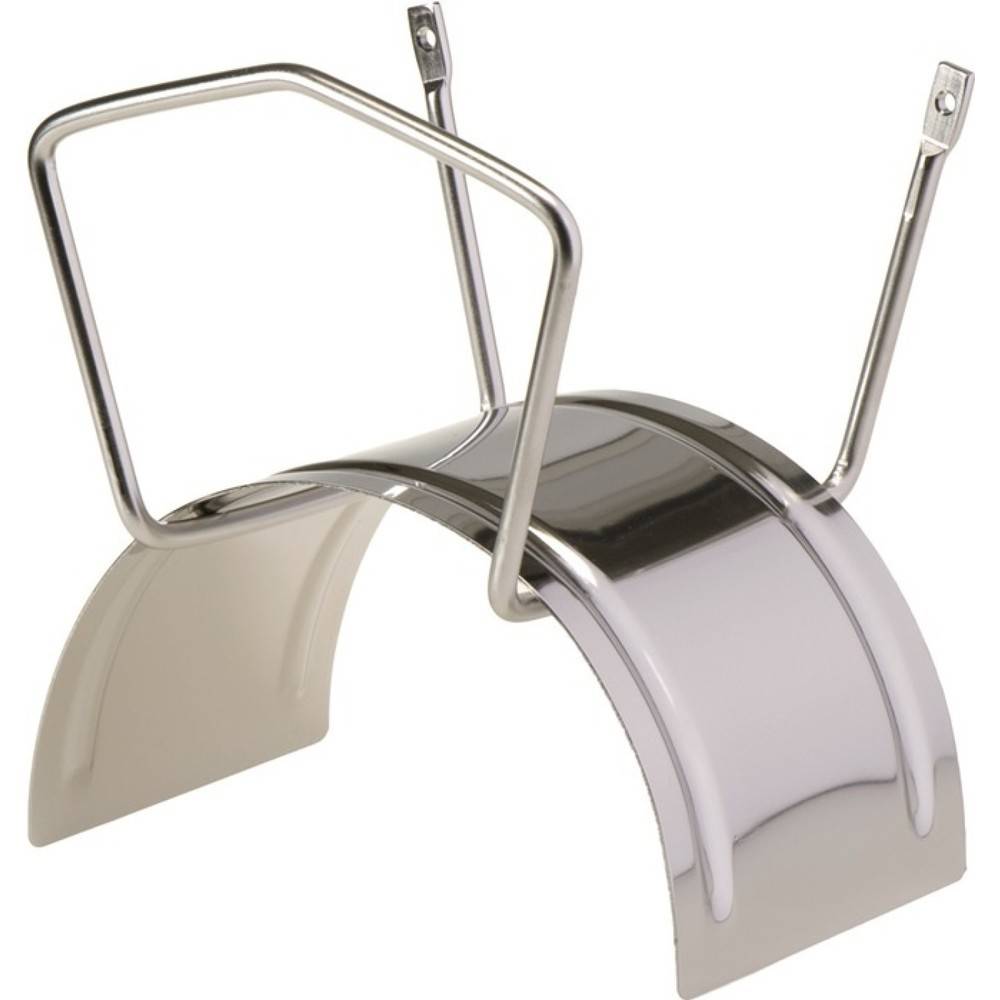 ALBA Schlauchhalter Midi Inox, Tiefe 170 mm, Breite 220 mm, Stahl 1.43-0